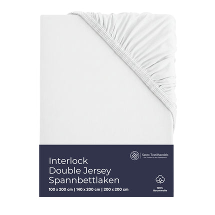 Homeable Interlock Double Jersey Spannbettlaken