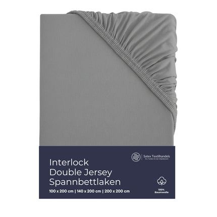 Homeable Interlock Double Jersey Spannbettlaken