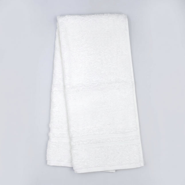 Badetuch Walkfrottee Weiß 100 × 150 cm | 450 g/m²